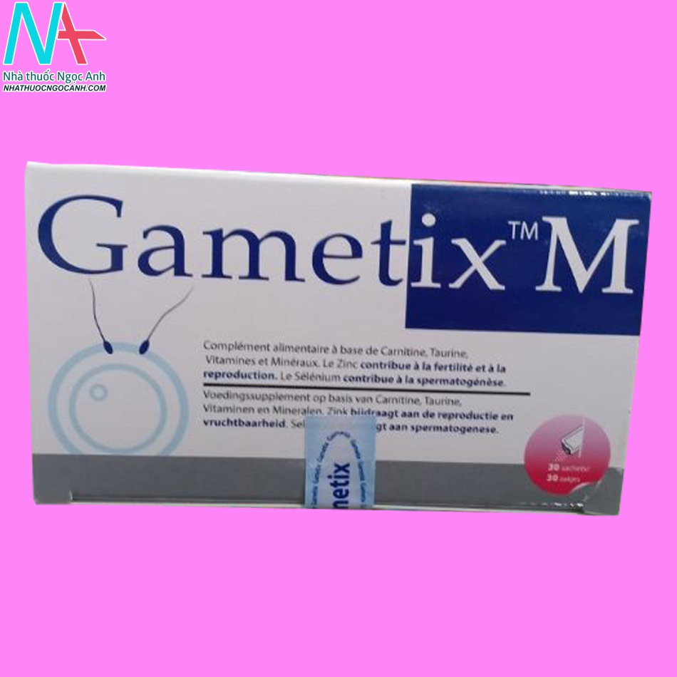 Hình ảnh Gametix M mặt trước
