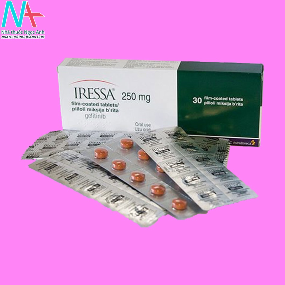 Hình ảnh thuốc Iressa được bán ở nhiều nơi