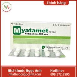 Myatamet Film Coated Tablet là thuốc gì?