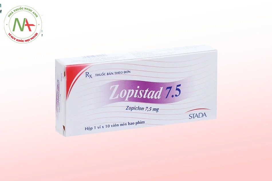 Hình ảnh thuốc ngủ Zopistad 7,5