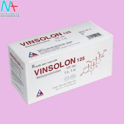 Thuốc tiêm Vinsolon 125