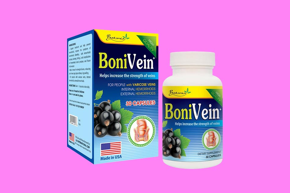 BoniVein – Sản phẩm dành cho người bệnh suy giãn tĩnh mạch