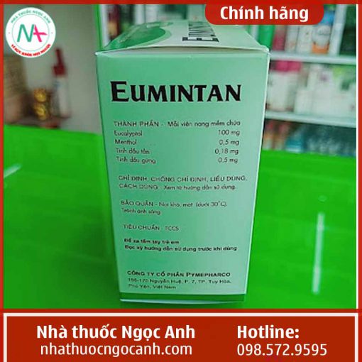 Cách dùng thuốc Eumintan