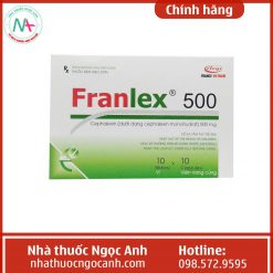 Hình ảnh hộp thuốc Franlex 500