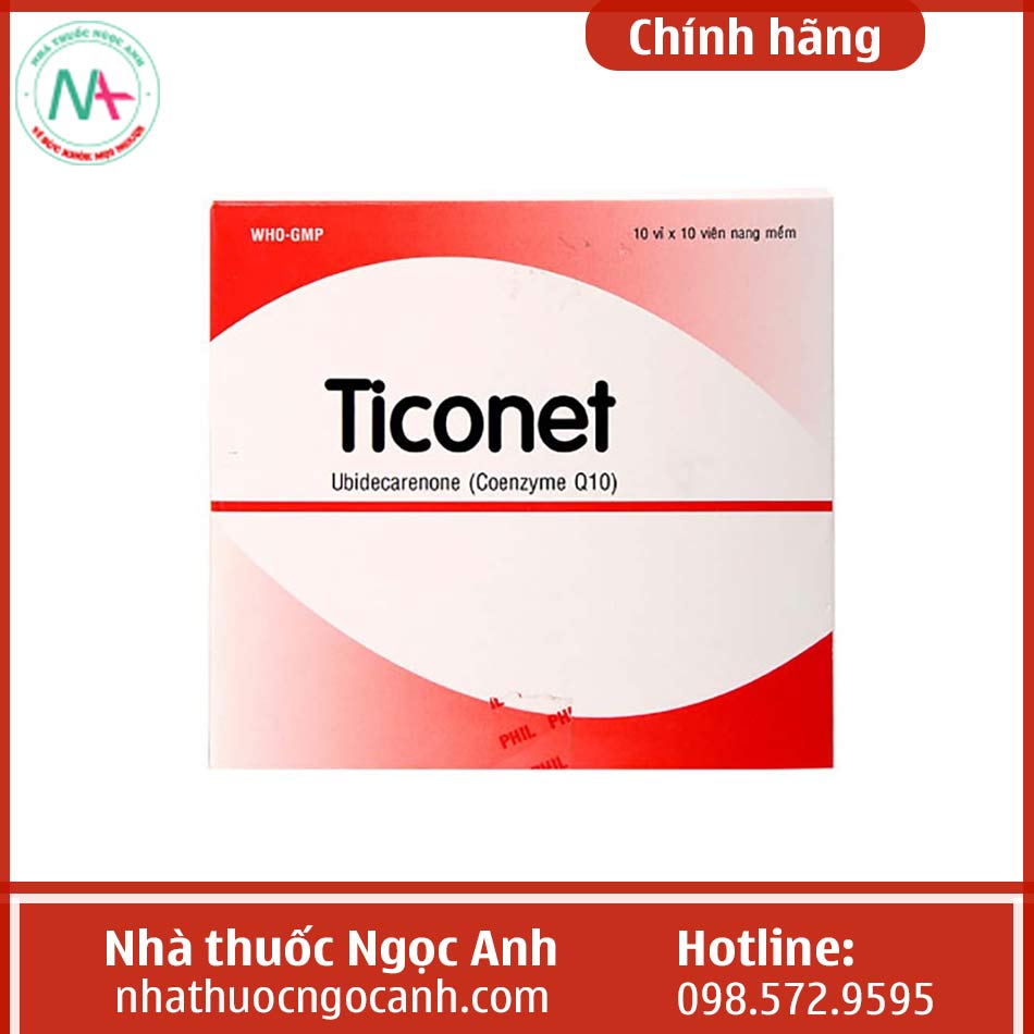 Hình ảnh hộp thuốc Ticonet 30mg
