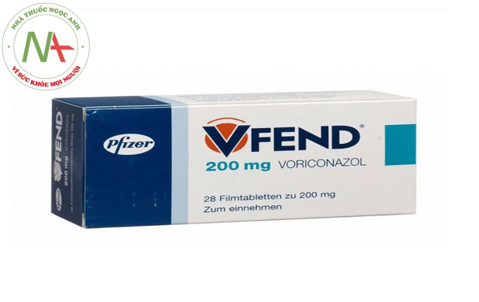 Thuốc Vfend của Pfizer sử dụng đường uống điều trị thể nấm Aspergillus xâm lấn