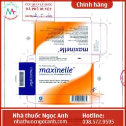 Nhãn thuốc Maxinelle