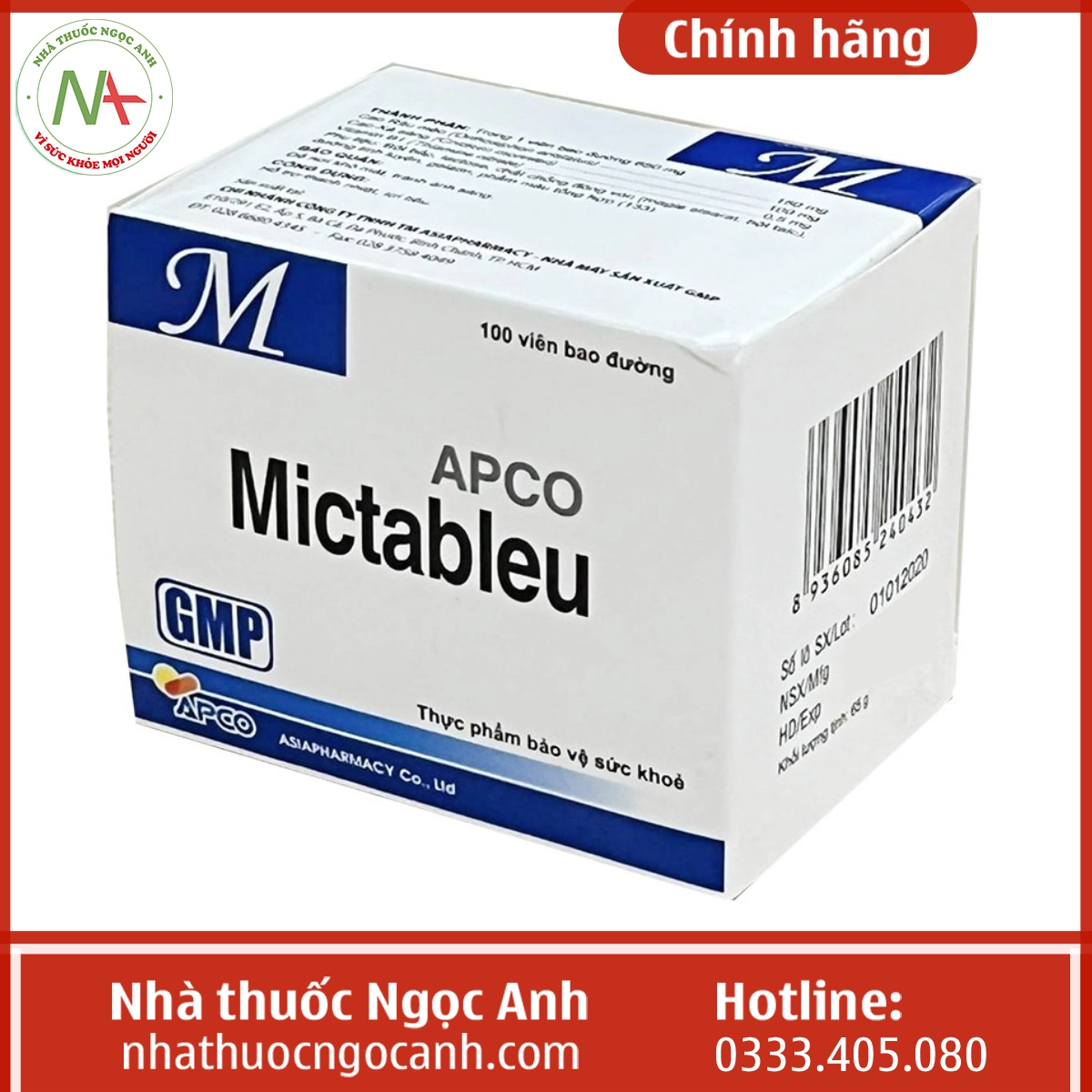 Hộp Mictableu