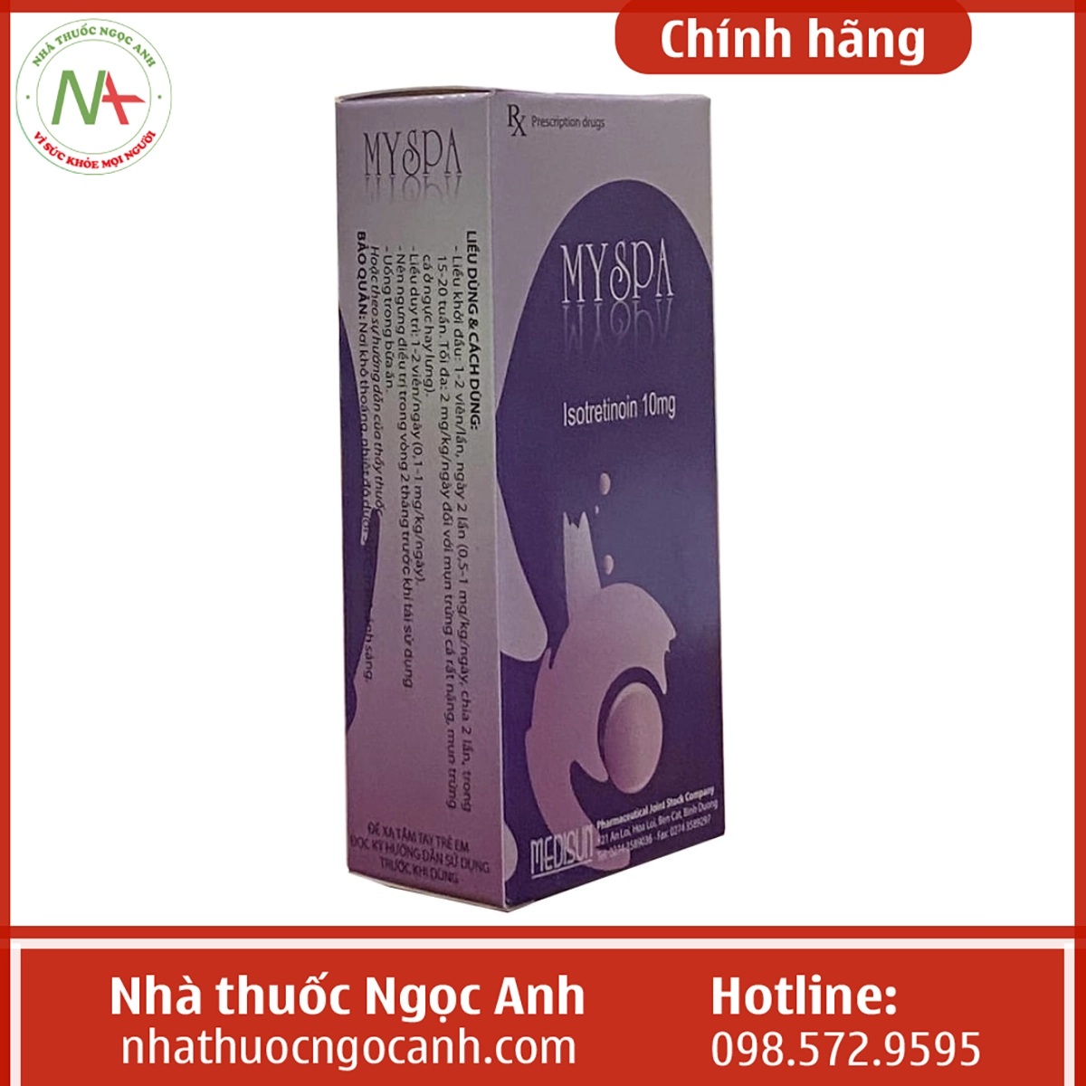 Hộp thuốc Myspa