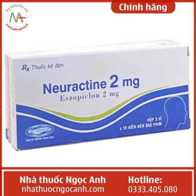 Hộp thuốc Neuractine 2mg