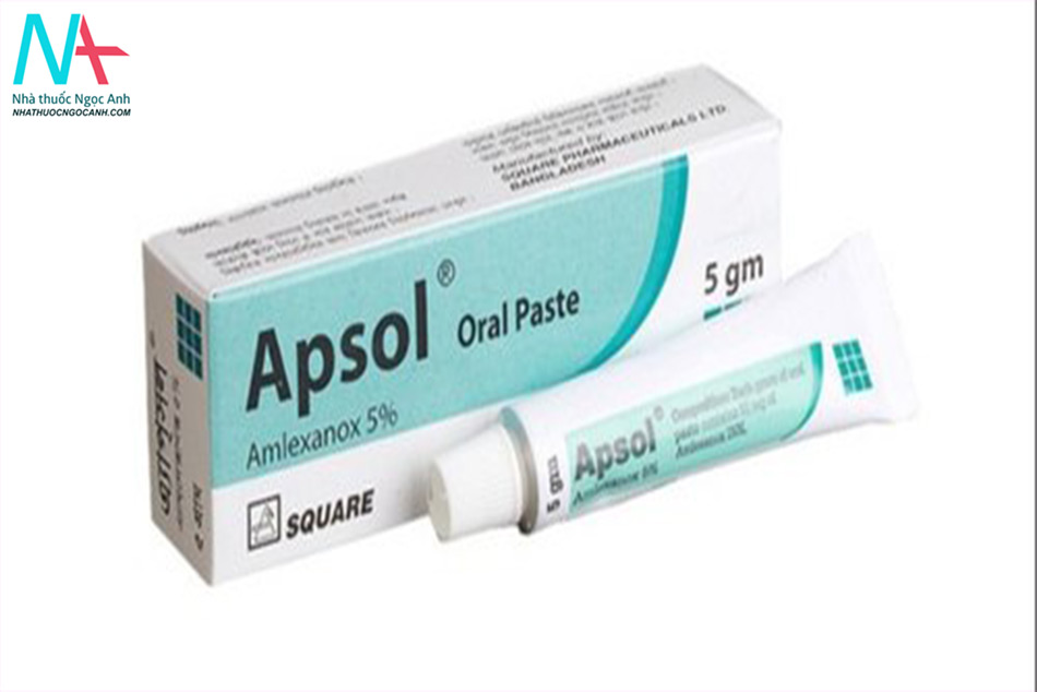 Thuốc Apsol điều trị bệnh Aphtose
