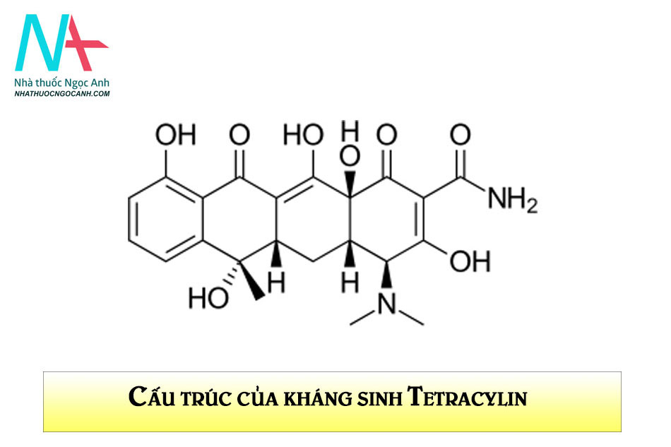 Cấu trúc của kháng sinh Tetracyclin