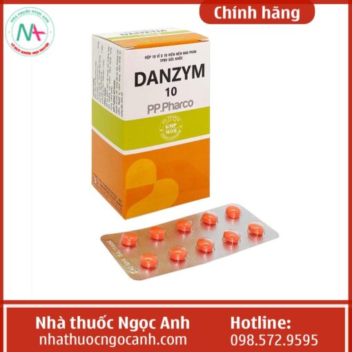 Danzym 10mg - thuốc kháng viêm hiệu quả.