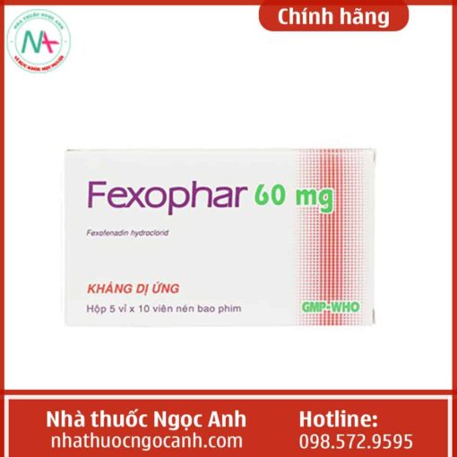Hình ảnh thuốc Fexophar 60mg