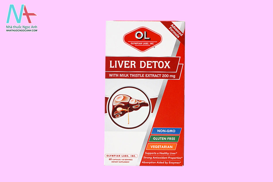 Thuốc giải rượu Liver Detox