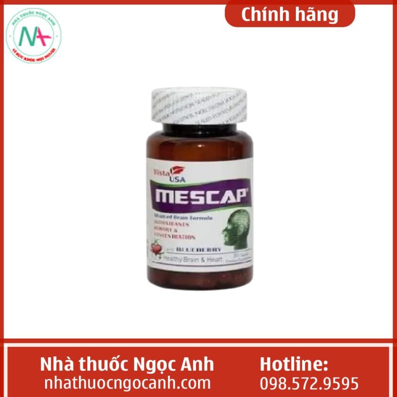 Thuốc Mescap là thuốc gì, có tác dụng gì, giá bao nhiêu, mua ở đâu