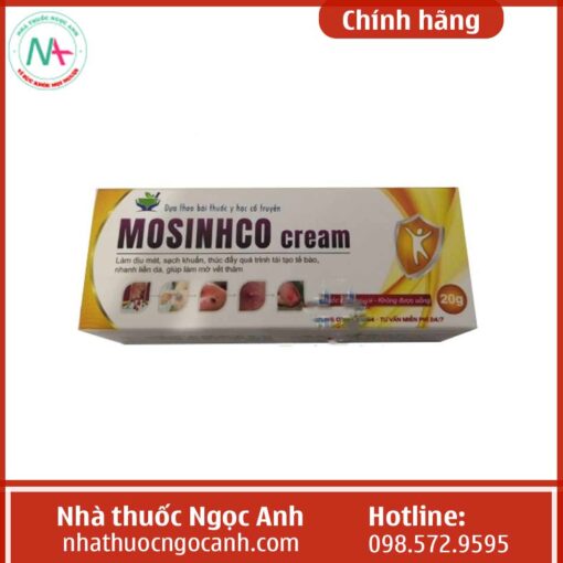 Hình ảnh của hộp thuốc Mosinhco Cream 20g