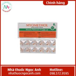 Dạng đóng gói thuốc Myomethol 500mg