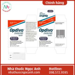 Hình ảnh của hộp thuốc Opdivo 40mg/4ml