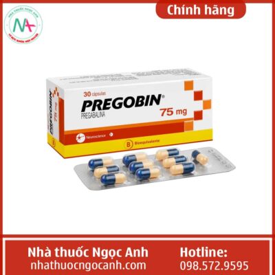 Dạng đóng gói của thuốc Pregobin 75mg