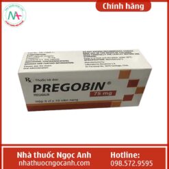 Hình ảnh đóng gói của thuốc Pregobin 75mg