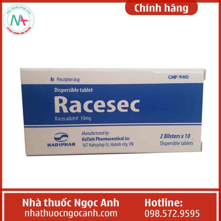 Hình ảnh hộp thuốc Racesec 10mg