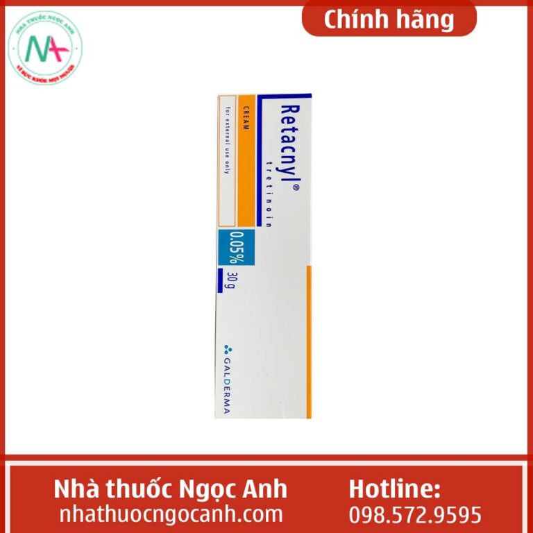 Thuốc Retacnyl 0,05% là thuốc gì, có tác dụng gì, giá bao nhiêu, mua ở đâu