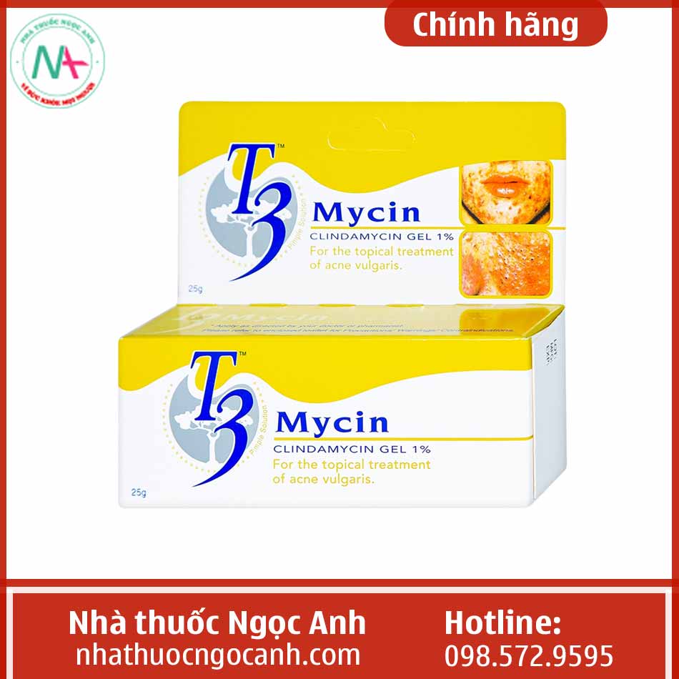 Hình ảnh hộp sản phẩm T3 Mycin