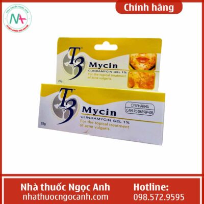 Hình ảnh hộp sản phẩm T3 Mycin
