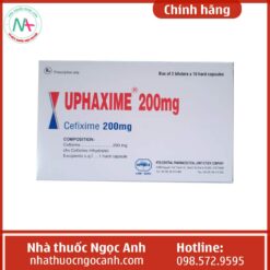 Hình ảnh hộp thuốc Uphaxime