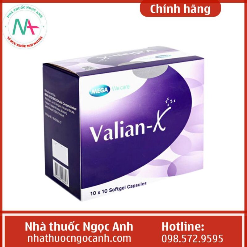 Thuốc Valian-X là thuốc gì, thành phần, giá bao nhiêu, mua ở đâu?