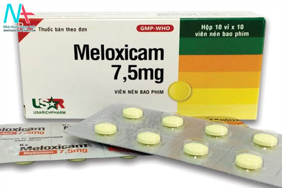 Thuốc Meloxicam 7,5mg điều trị viêm khớp gối
