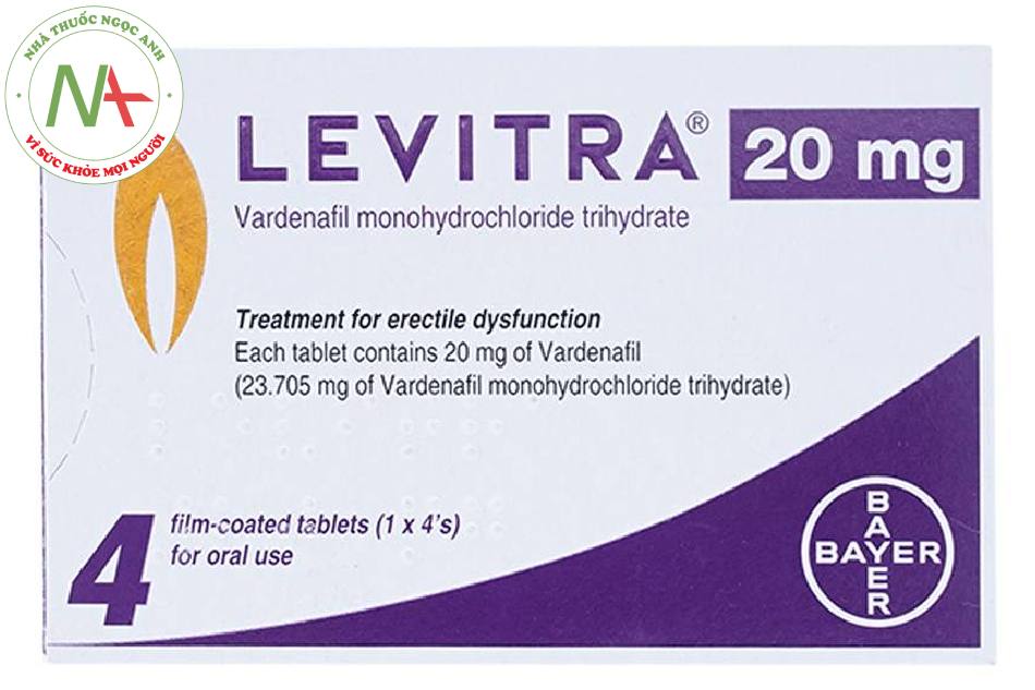 Levitra - thuốc tăng cường chức năng sinh lý nam 