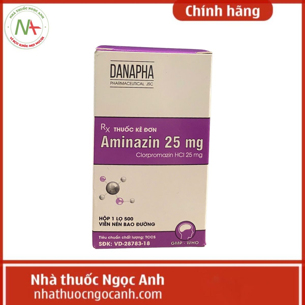 Aminazin 25mg Danapha