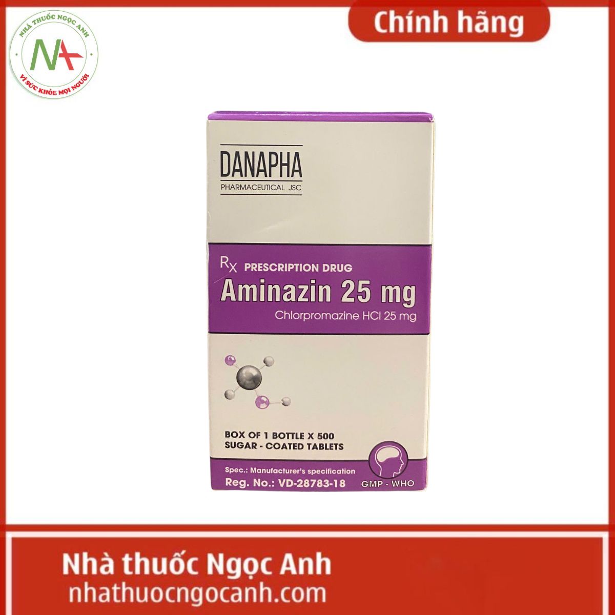 Aminazin 25mg Danapha