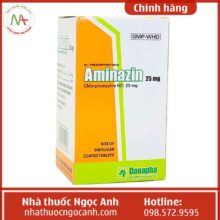 Hộp thuốc Aminazin 25mg Danapha