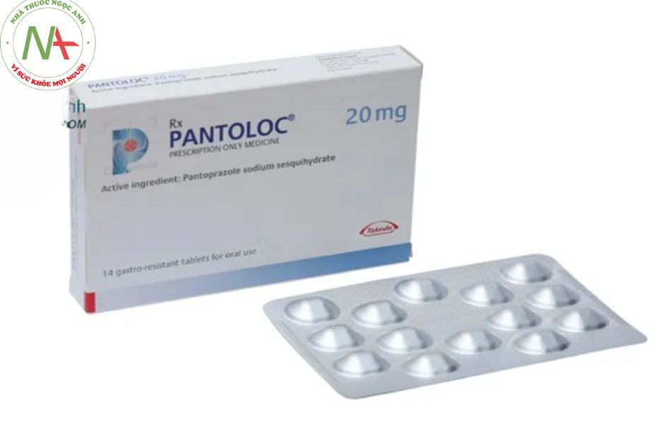 Thuốc Pantoloc 20mg của Takeda GmbH