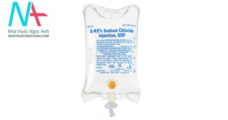 Dung dịch 0.45% Sodium Chloride (Half Normal Saline