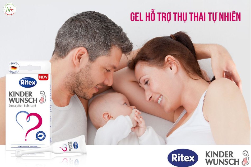 Gel hỗ trợ thụ thai Ritex KinderWunsch Gleitmittel