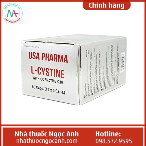 Hình ảnh hộp sản phẩm L-Cystine With Coenzyme Q10