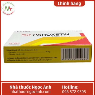 Hộp thuốc Medi-Paroxetin