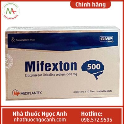 Hộp thuốc Mifexton 500