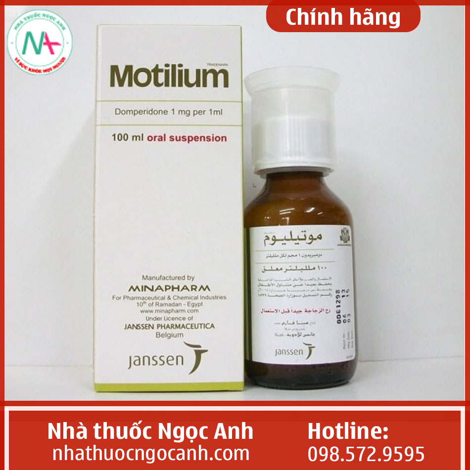Hình ảnh thuốc Motilium 100ml