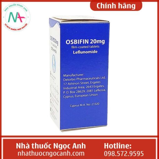 Hình ảnh thuốc Osbifin 20mg