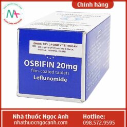 Hình ảnh thuốc Osbifin 20mg mặt trên