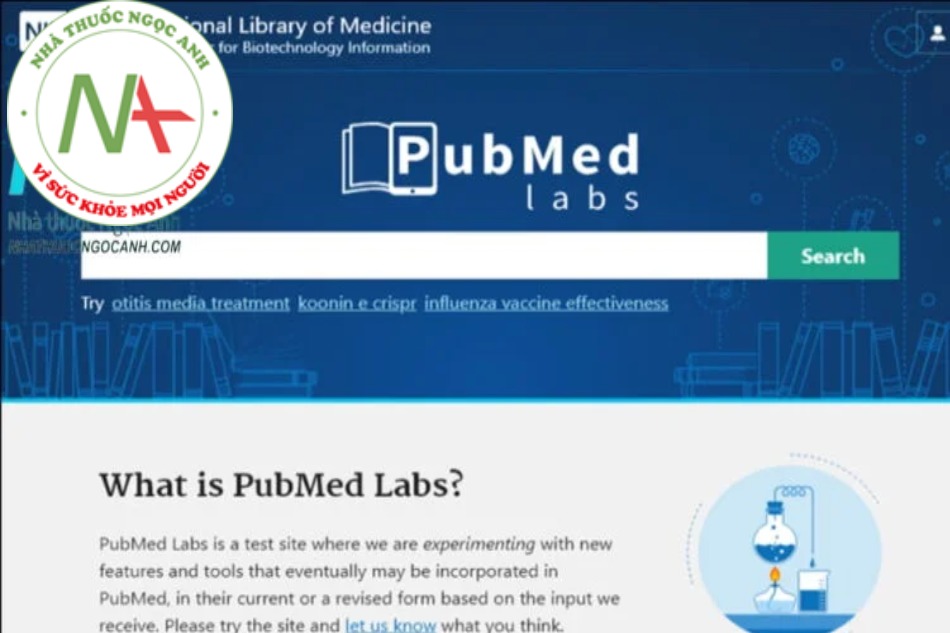 PubMed là một cơ sơ dư liệu lớn nhất về y khoa và khoa học đời sống, do thư viện Y khoa quốc gia Hoa Kỳ cung cấp.