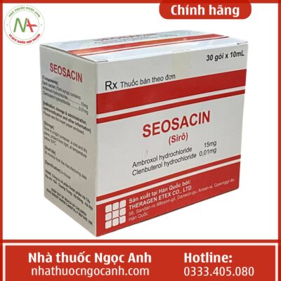 Hộp thuốc Seosacin