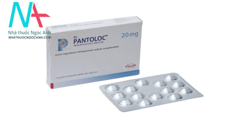 Thuốc Pantoloc 20mg của Takeda GmbH.