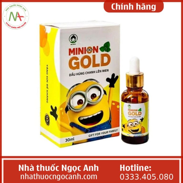 Tinh dầu húng chanh Minion Gold