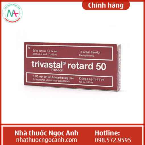 Hình ảnh thuốc Trivastal Retard 50
